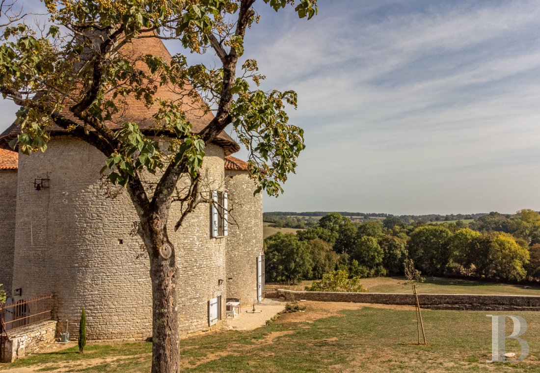 A 15th-century castle overlooking rolling farmland between Poitiers and Angoulême, in the Vienne region. - photo  n°4
